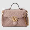 Gucci GG Women GG Marmont Small Top Handle Bag