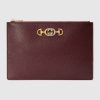 Gucci GG Unisex Gucci Zumi Grainy Leather Pouch