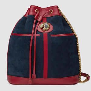 Gucci GG Women Rajah Medium Bucket Bag