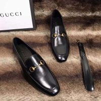 gucci_men_horsebit_leather_loafer_shoes_black_5_