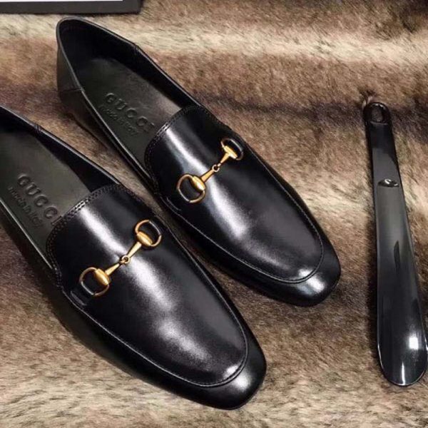 gucci_men_horsebit_leather_loafer_shoes_black_7_