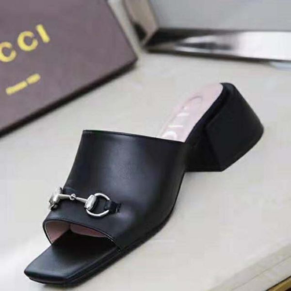 gucci_women_patent_leather_mid-heel_slide_5.1cm_chunky_heel-black_2_