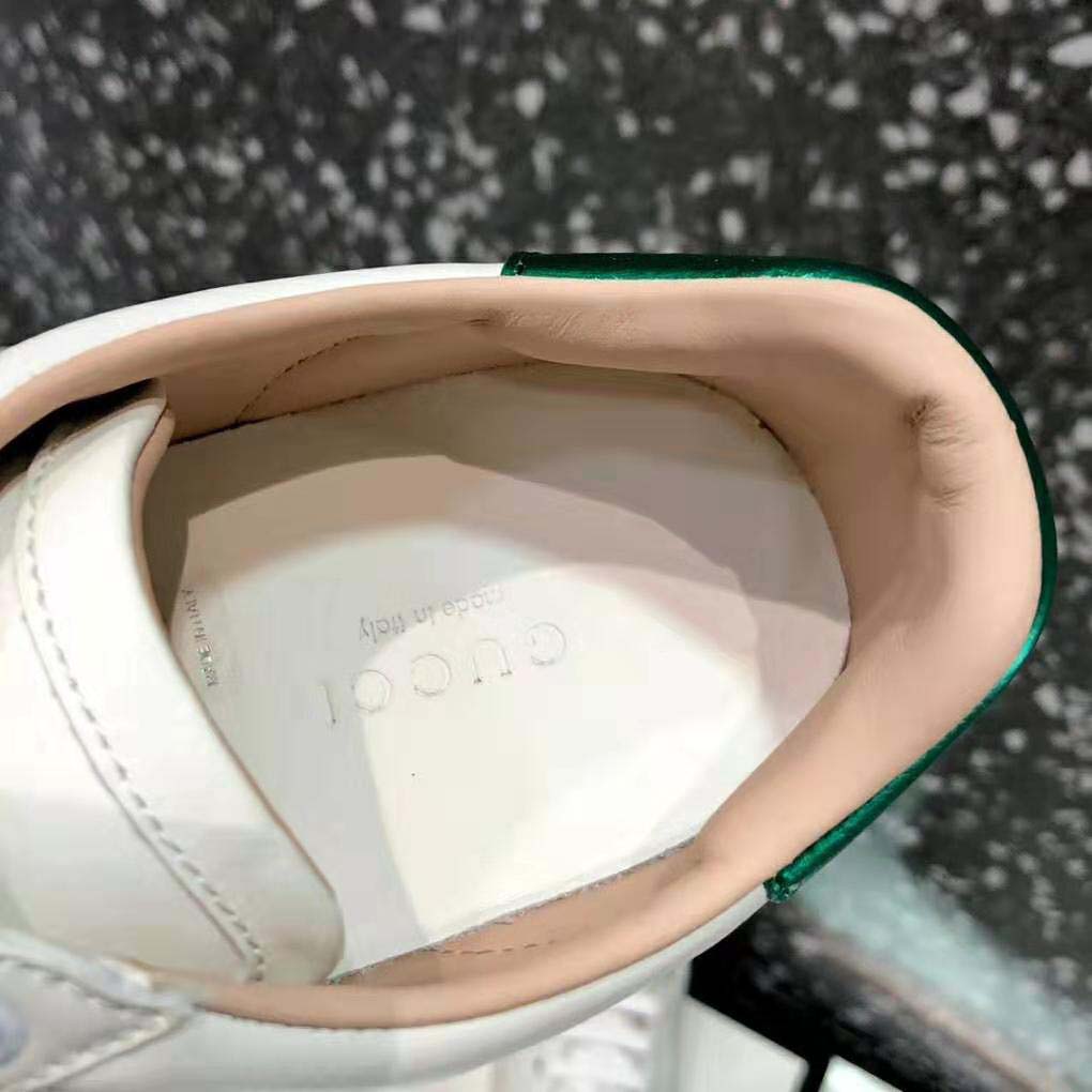 Gucci Women's Ace Sneaker with Mystic Cat Crafted in White Leather - Image 10