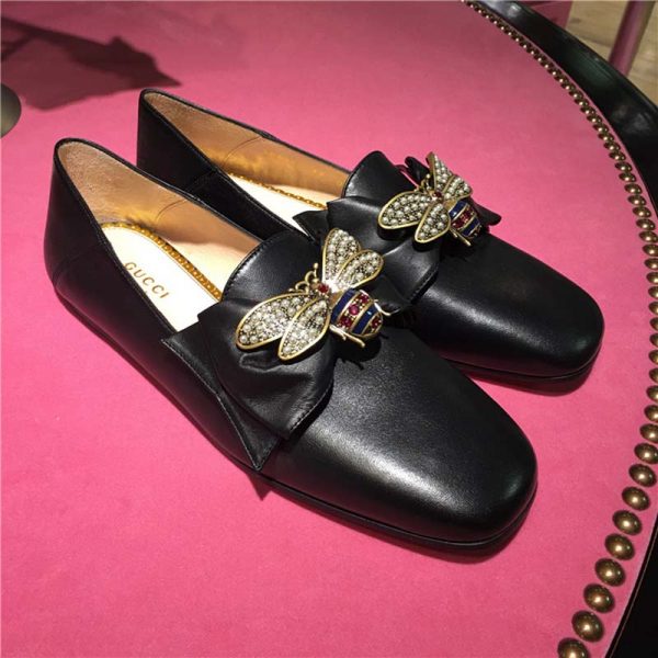 gucci_women_shoes_leather_ballet_flat_with_bow_5mm_heel-black_2__2