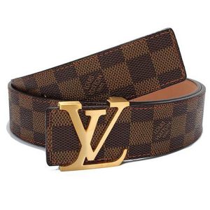 Louis Vuitton LV Unisex LV Initiales 40MM Belt Brown