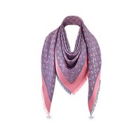 Louis Vuitton LV Women Monogram Denim Shawl Scarf