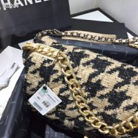 Chanel Women19 Maxi Flap Bag-Black and Sandy (1)