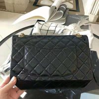 Chanel Women Large 2.55 Handbag in Aged Calfskin Leather-Black (1)