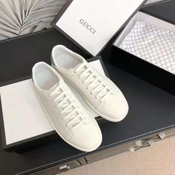 Gucci Unisex Ace Sneaker with Interlocking G-White (2)