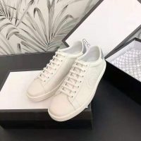 Gucci Unisex Ace Sneaker with Interlocking G-White (1)