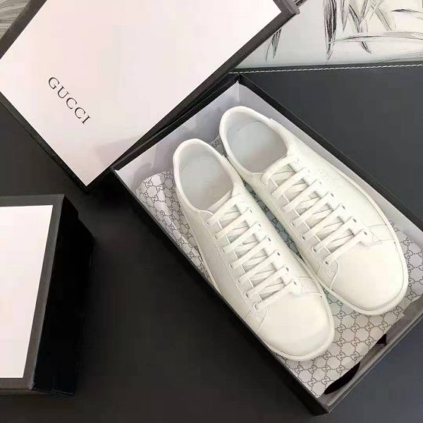 Gucci Unisex Ace Sneaker with Interlocking G-White (7)