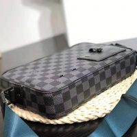 Louis Vuitton LV Men Alpha Messenger in Classic LV Damier Graphite Canvas-Grey (1)