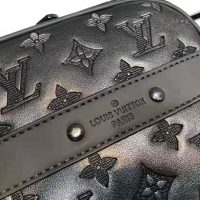 Louis Vuitton LV Men Danube PM in Monogram Shadow Cowhide-Black (1)