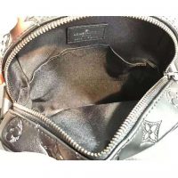 Louis Vuitton LV Men Danube PM in Monogram Shadow Cowhide-Black (1)