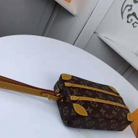 Louis Vuitton LV Men Soft Trunk Messenger PM in Iconic Monogram Canvas-Brown (1)