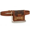 Louis Vuitton LV Women Bumbag Dauphine BB Bag-Brown