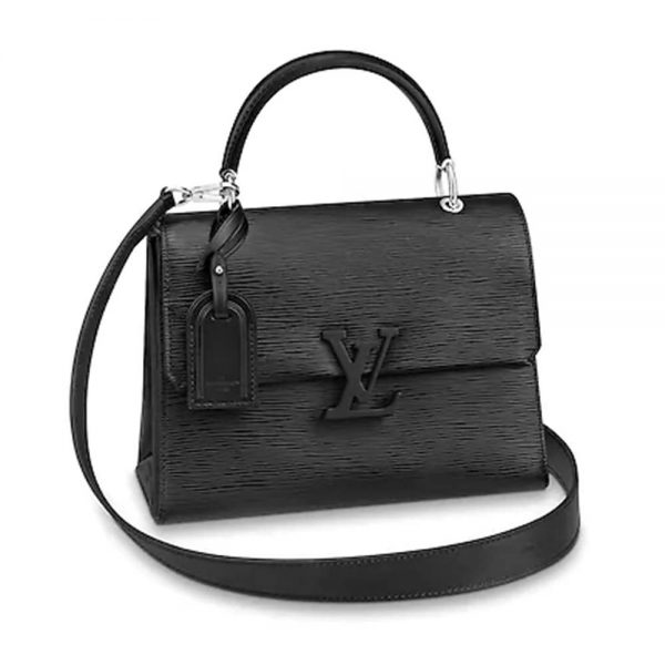 Louis Vuitton LV Women Grenelle PM Bag in Emblematic Epi Leather-Black (10)