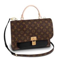 Louis Vuitton LV Women Marignan Bag in Monogram Canvas and Calf Leather-Rose (1)