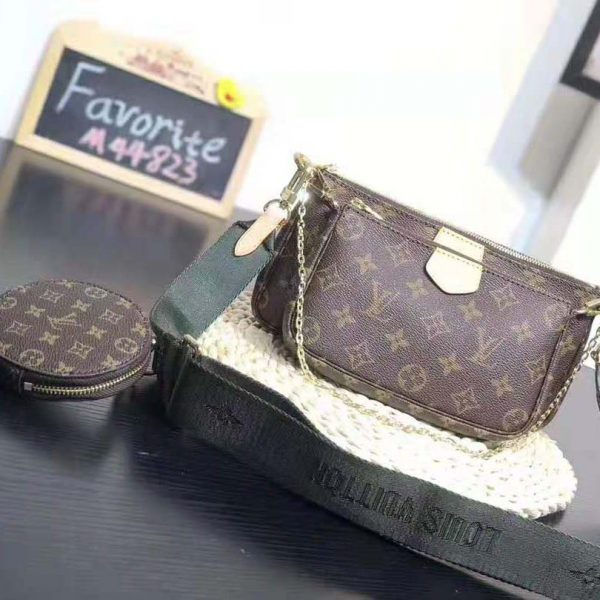 Louis Vuitton LV Women Multi-Pochette Accessoires Bag in Monogram Canvas-Brown (3)