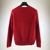 Chanel Women Pullover Wool and Mixed Fibers & Cashmere Sweater-Red (5)