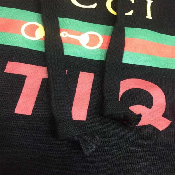 Gucci Men Gucci Boutique Print Sweatshirt – Black (3)