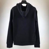 Gucci Men Oversize Sweatshirt with Gucci Logo in 100% Cotton-Black (1)