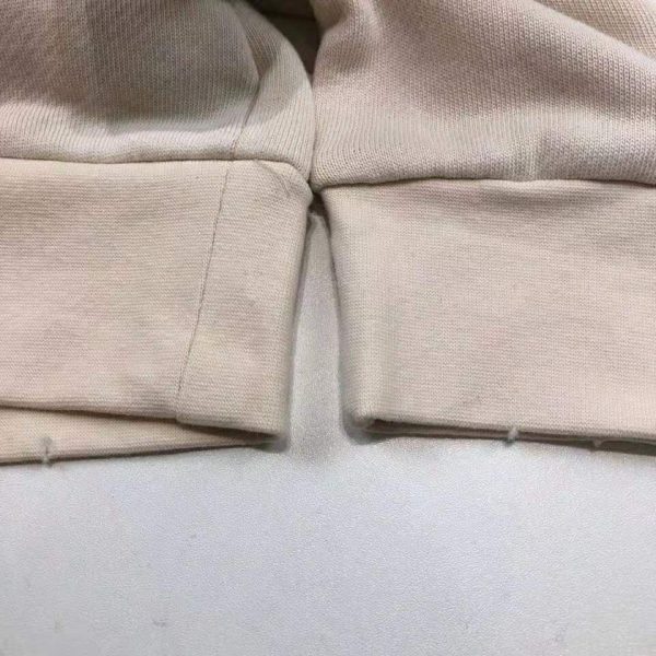 Gucci Women Oversize Sweatshirt with Gucci Logo in 100% Cotton-White (8)