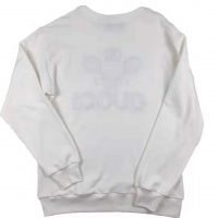 Gucci Women Oversize Sweatshirt with Gucci Tennis in 100% Cotton-White (1)