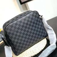 Louis Vuitton LV Men Dayton Reporter PM in Monogram Canvas-Grey (2)