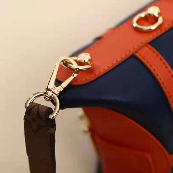 Louis Vuitton LV Men Duffle Bag Handbag in Smooth Calfskin Leather-Brown (7)