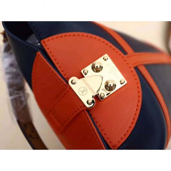Louis Vuitton LV Men Duffle Bag Handbag in Smooth Calfskin Leather-Brown (9)