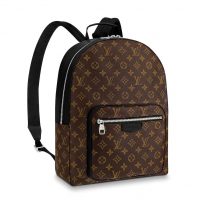 Louis Vuitton LV Men Josh Backpack in Monogram Macassar-Brown (1)