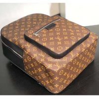 Louis Vuitton LV Men Josh Backpack in Monogram Macassar-Brown (1)