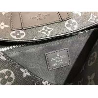 Louis Vuitton LV Men Messenger PM Voyager in Monogram Eclipse Canvas-Grey (1)