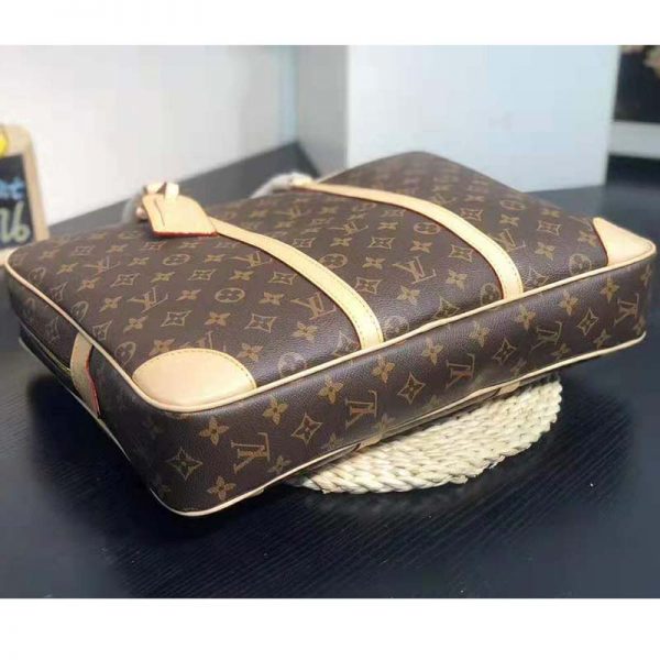 Louis Vuitton LV Men Porte-Documents Voyage in Monogram Canvas-Sandy (5)