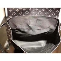 Louis Vuitton LV Men Steamer Backpack in Monogram Eclipse Canvas-Grey (1)