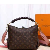 Louis Vuitton LV Women Beaubourg Hobo Mini Handbag in Monogram Canvas-Brown (9)