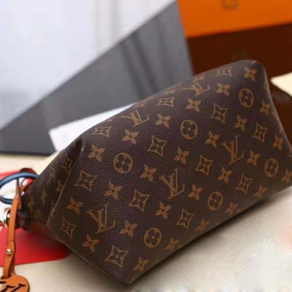 Louis Vuitton LV Women Beaubourg Hobo Mini Handbag in Monogram Canvas-Brown (7)