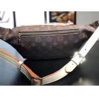 Louis Vuitton LV Women Bumbag in Monogram Canvas-Brown (1)