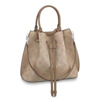 Louis Vuitton LV Women Girolata Bucket Bag in Mahina Calfskin-Pink (1)