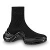 Louis Vuitton LV Women LV Archlight Sneaker Boot in Black Stretch Textile