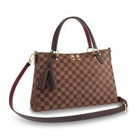 Louis Vuitton LV Women Lymington Bag in Damier Ebene Canvas-Sandy (1)