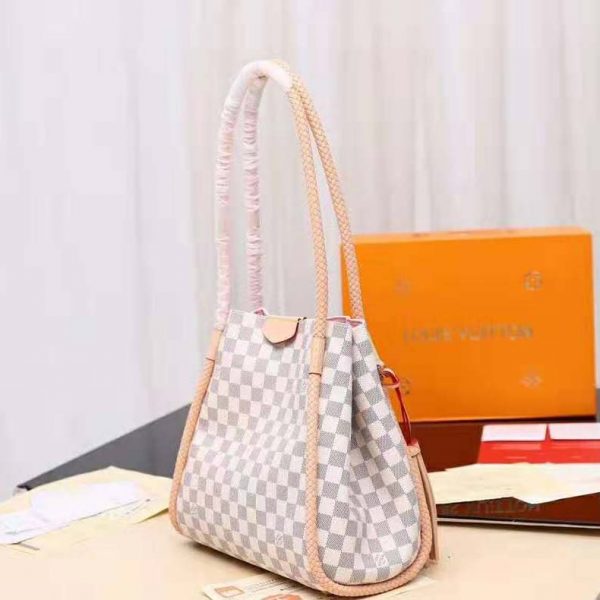 Louis Vuitton LV Women Propriano Shoulder Tote Bag-Sandy and Grey (3)