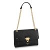 Louis Vuitton LV Women Vavin MM in Monogram Empreinte Leather-Black