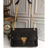 Louis Vuitton LV Women Vavin MM in Monogram Empreinte Leather-Black (1)