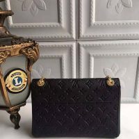 Louis Vuitton LV Women Vavin MM in Monogram Empreinte Leather-Black (1)