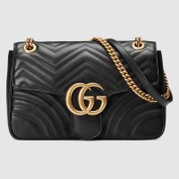 Gucci GG Women GG Marmont Medium Matelassé Shoulder-Pink (4)