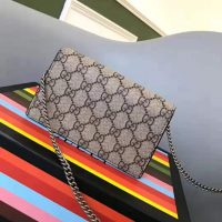 Gucci GG Women Dionysus GG Supreme Mini Bag-Sandy (1)