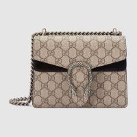 Gucci GG Women Dionysus GG Supreme Mini Bag in Tiger Head Spur-Sandy (1)