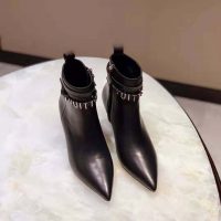 Louis Vuitton LV Women Call Back Ankle Boot in Smooth Calf Leather 5.5 cm Heel-Black (1)